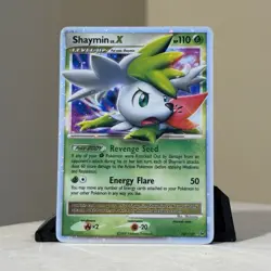 Pokemon Shaymin LV.X (Sky Forme) 127/127 Platinum Ultra Rare Holo English - Image 1