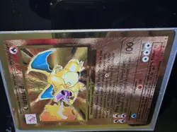 Charizard Gold Metal Promo Pokemon Karte 25th Anniversary Celebrations - Image 3