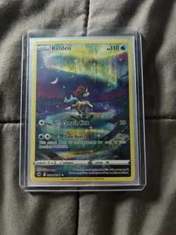 Pokemon TCG Keldeo Holo SWSH Crown Zenith Galarian Gallery GG07/GG70 110 HP Eng - Image 1