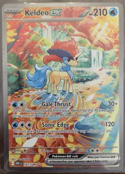 Pokemon TCG Keldeo EX 167/086 Sir White Flare - Image 1