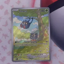 Tangela 178/165 Illustration Rare Holo SV 151 Pokemon TCG (English) 2023 - Image 1