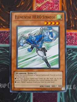 Yu-Gi-Oh! TCG Elemental Hero Stratos RYMP-EN008 Common Unlimited Near Mint - Image 1