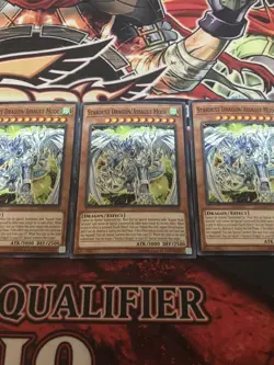 yugioh- 3x Stardust Dragon/ Assault Mode OTS Pack 10 Common NM - Image 3