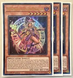 Yugioh! 3x Apprentice Illusion Magician RA04-EN023 Ultra Rare 1st Ed NM - Image 1