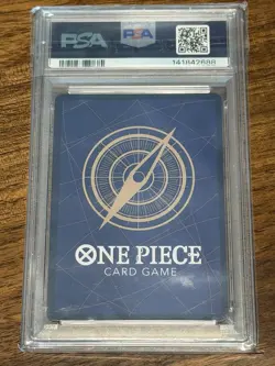 PSA 10 Gem Mint One Piece Japanese Silvers Rayleigh Manga Alternate Art OP08-118 - Image 2