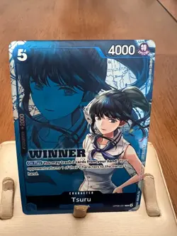 One Piece Winner Card Tsuru Foil Winner Pack 2025 Vol 4 OP06-051 - Image 1