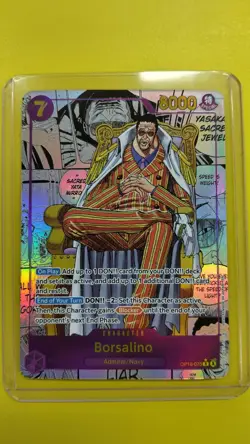 One Piece TCG Borsalino OP16-073 Manga Alt Art - English - See Description! - Image 1