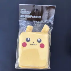 Pokemon Plush Deck Case Pikachu & Eevee Set Official Limited Edition Storage - Image 2
