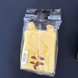 Pokemon Plush Deck Case Pikachu & Eevee Set Official Limited Edition Storage - Image 3