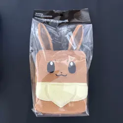 Pokemon Plush Deck Case Pikachu & Eevee Set Official Limited Edition Storage - Image 4
