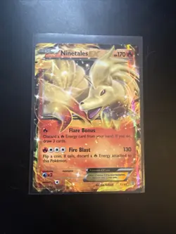 Ninetales EX ULTRA RARE 13/83 Pokemon XY Generations TCG Holo 2016 NM - Image 1