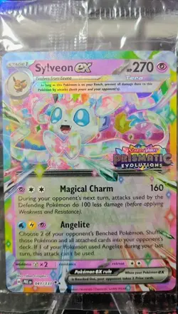 Sylveon EX 041/131 Pokemon Prismatic Evolutions Holo Surprise Box Promo Sealed - Image 1
