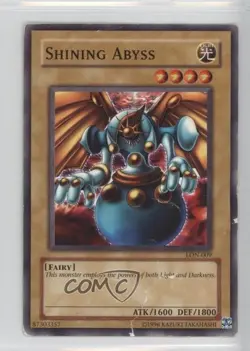 Shining Abyss Unlimited YuGiOh Labyrinth of Nightmare #LON-009 2003 READ - Image 1