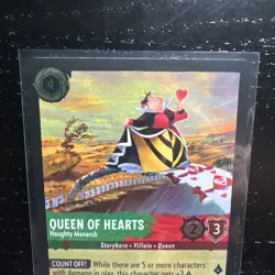 Queen of Hearts Haughty Monarch Lorcana Card Reign of Jafar 105/204 Mint - Image 4