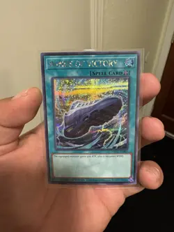 YU-GI-OH X Nike Promo Card Winds Of Victory Air Max Muscle 95 Spell Card - Image 1