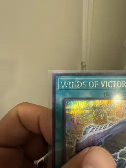 YU-GI-OH X Nike Promo Card Winds Of Victory Air Max Muscle 95 Spell Card - Image 4