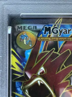 Pokemon XY Breakpoint M Gyarados EX Full Art 115/122 PSA 8 - Image 3