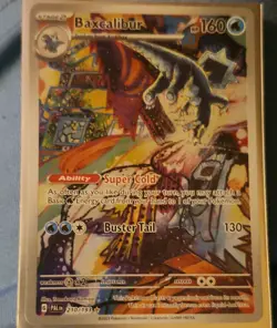 Pokemon TCG Baxcalibur Illustration Rare Full Art 210/193 Paldea Evolved Holo - Image 1