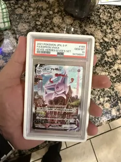 Pokemon Espeon VMAX 189/S-P SWSH Promos Japanese Full Art Holo PSA - Image 1