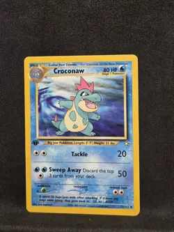 Vintage Pokemon TCG - Neo Genesis - 1st Edition Croconaw 32/111 Regular: LP - Image 1