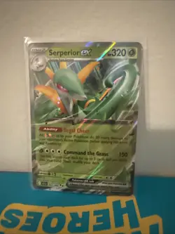 Pokemon TCG, Serperior Ex 003/086 - Black Bolt - Image 1