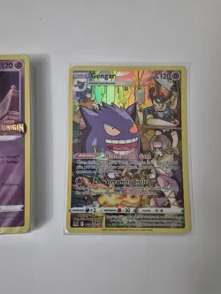 Gengar Lost Origin Prerelease Stamp & Trainer Gallery tg06/tg30 2 Card Lot NM! - Image 3