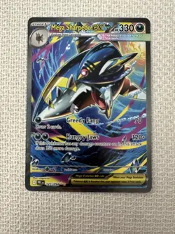 Mega Sharpedo ex 127/094 Pokemon TCG Me02: Phantasmal Flames SIR Holo - Image 1