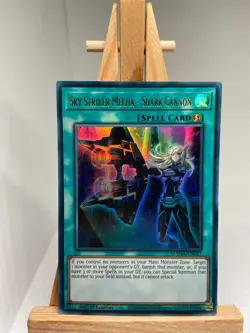 Sky Striker Mecha - Shark Cannon - Ultra Rare 1st Edition MAMA-EN011 NM YuGiOh - Image 1