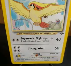 Pokemon Pidgeot 2/18 Southern Islands 2001 MP Crease - Regular Rare WotC Promo - Image 3