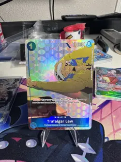 Trafalgar Law Gift Collection 2023 ST03-008 Alt Art Holo Foil Rare One Piece - Image 1