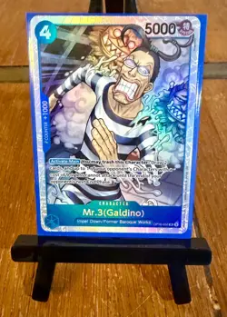 Mr.3(Galdino) (056) OP16-056 (SR) The Time of Battle Foil - Image 1