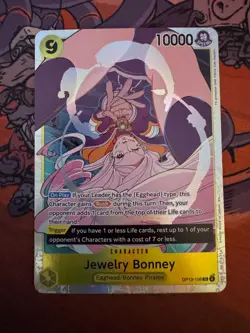 Jewelry Bonney (108) OP13-108 Super Rare Carrying On His Will One Piece Foil NM - Image 1