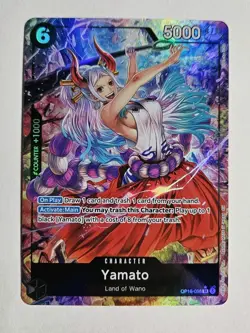 One Piece TCG Yamato Alt Art OP16-098 Super Rare The Time of Battle ENGLISH NM/M - Image 1