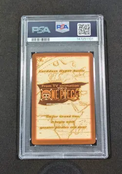 2001 Japanese One Piece CHB Holo Ace C513 PSA 9 MINT Grand Line Comp. 3 - Image 2