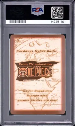 2001 Japanese One Piece CHB Holo Ace C513 PSA 9 MINT Grand Line Comp. 3 - Image 4