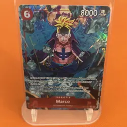 One Piece TCG Marco OP16-014 Rare Alternative Art English - Image 1