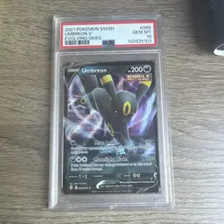 Umbreon V 094/203 - SWSH07: Evolving Skies Holo (PSA 10) - Image 1