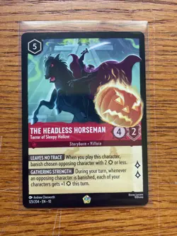 Headless Horseman Legends 125/204 Rare Disney Lorcana - Image 1