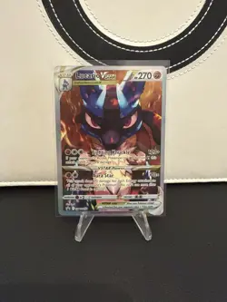 Pokemon Lucario VSTAR SWSH291 Crown Zenith Promo Holo NM - Image 1