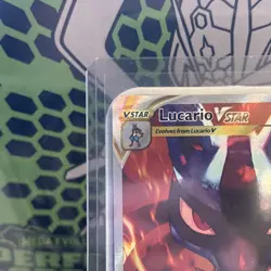 Lucario VSTAR SWSH291 Holo Promo Sword & Shield Promo Pokemon NM - Image 2