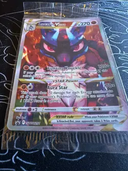 Lucario VSTAR Promo SWSH291 Sealed Pokemon Card Black Star Promo NM/M *Read* - Image 3