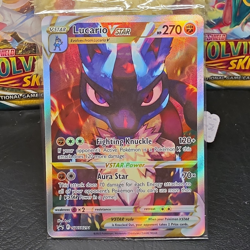 Pokemon TCG Lucario VSTAR SWSH291 Holo Promo English Card Sealed NM, Perfect - Image 1