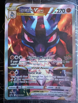 Lucario VSTAR Promo SWSH291 Sealed Pokemon Card Black Star Promo NM/M *Read* - Image 1