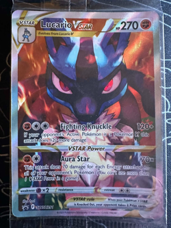 Lucario VSTAR Promo SWSH291 Sealed Pokemon Card Black Star Promo NM/M *Read* - Image 3