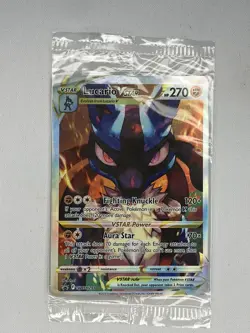 Lucario VSTAR [SWSH291]-SEALED Black Star PROMO NM/M-Pokemon TCG: Sword & Shield - Image 1