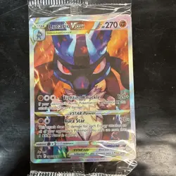 Lucario VSTAR Promo SWSH291 Sealed Pokemon Card Black Star Promo NM/M - Image 1