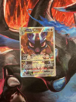 Pokemon TCG Lucario Vstar Sword & Shield Swsh291 Holo Promo NM - Image 1