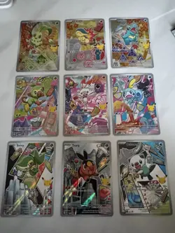 Pokemon TCG First Partner Illustration Collection Series 2 Full Set Of 9 NM - Image 1