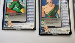 DBZ Score CCG Cell Saga - Tien Krillin Android 19 Personality Lot (8 Cards) NM - Image 4