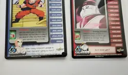 DBZ Score CCG Cell Saga - Tien Krillin Android 19 Personality Lot (8 Cards) NM - Image 5